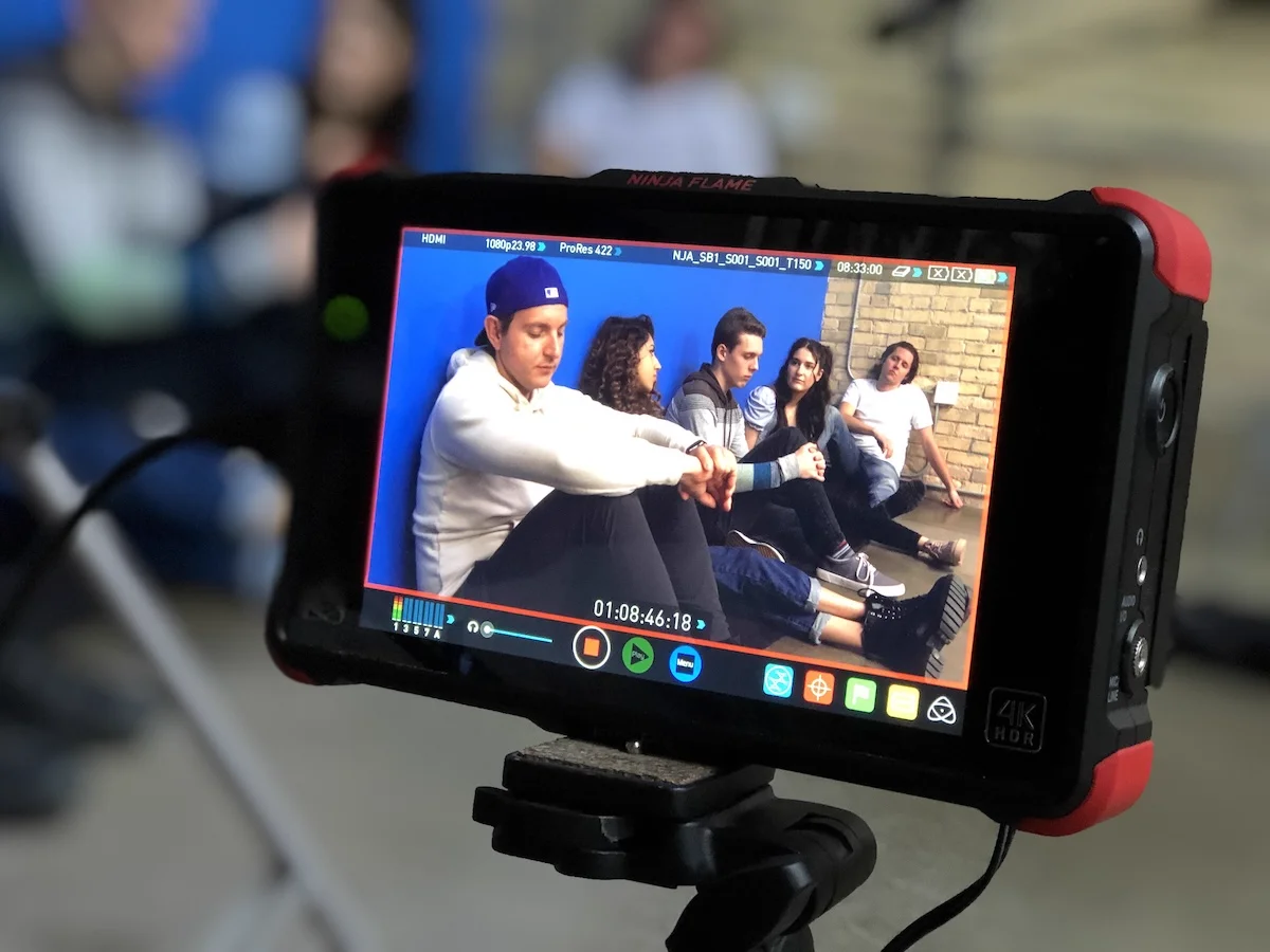 On-set photo 4